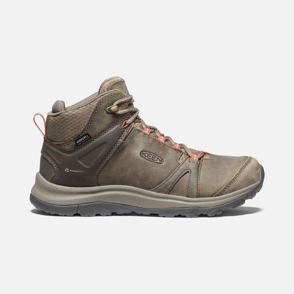 Keen Outdoor Bot Kadın Kahverengi - Terradora Ii Deri Waterproof - Türkiye GRSV25863